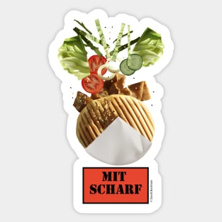 Döner Mit Scharf Sticker